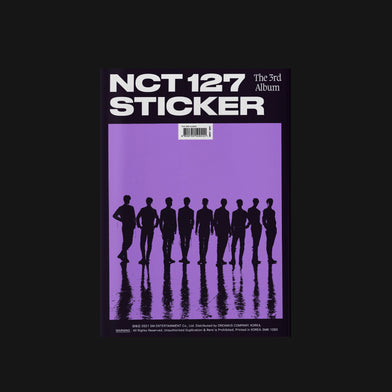 NCT 127 The 3rd Album 'Sticker' (StickerVer.) Cover