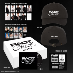 NCT 127 The 5th Album 'Fact Check' Dad Hat Deluxe Box – NCT 
