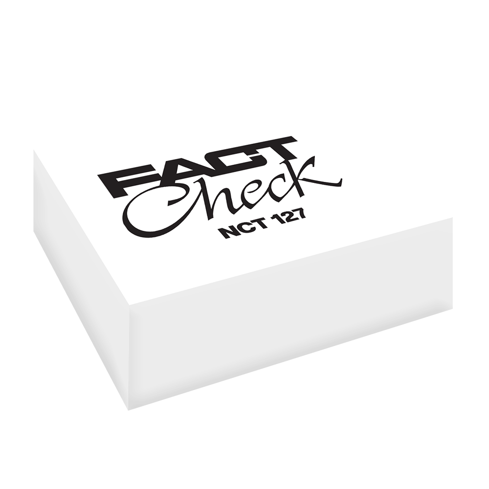 NCT127 FACT CHECK DELUXE BOX トートバッグ マーク