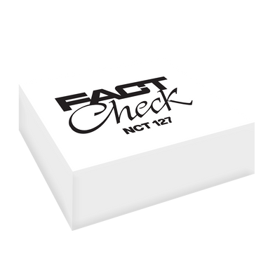 NCT 127 The 5th Album 'Fact Check' Tote Bag Deluxe Box Box