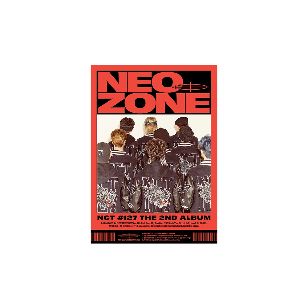 The Second Album 'NCT #127 Neo Zone' (C Ver.) CD + Digital Album