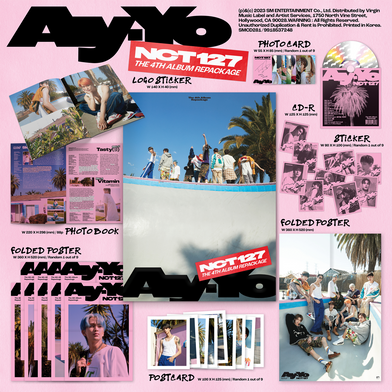 NCT 127 The 4th Album Repackage 'Ay-Yo' (A Ver.) Collage