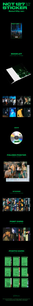 NCT 127 The 3rd Album 'Sticker' (Sticker Ver.) – NCT 127 Official Store