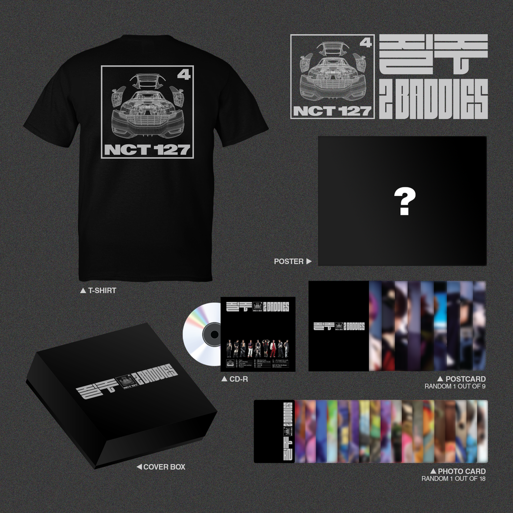 NCT 127 질주 2 Baddies Short Sleeve T-Shirt Deluxe Box – NCT 127 