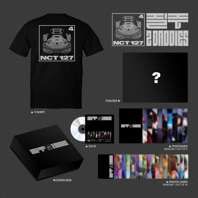 NCT 127 질주 2 Baddies Short Sleeve T-Shirt Deluxe Box