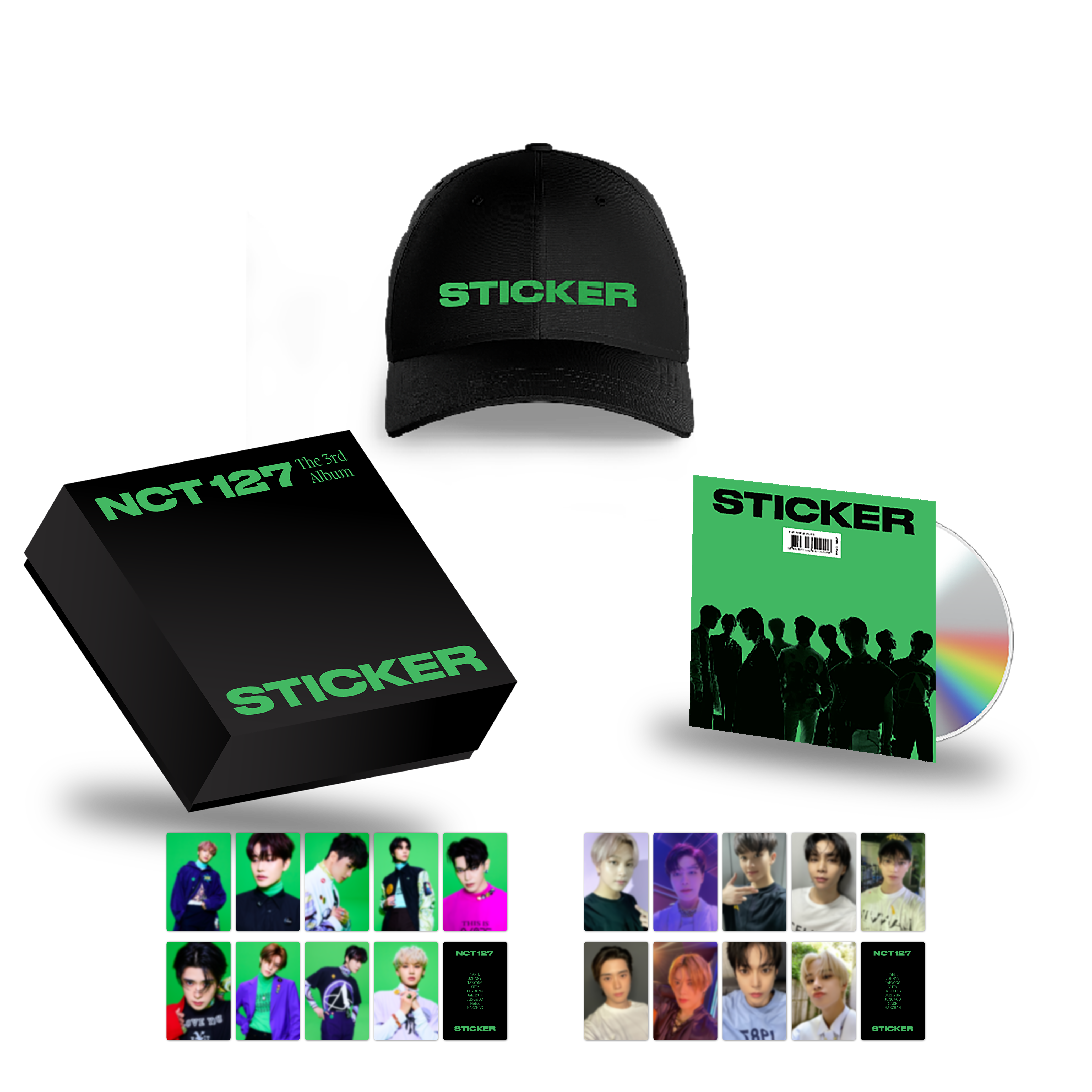 nct127 sticker deluxe box トレカ ジェヒョン