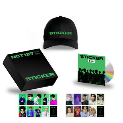 NCT 127 'STICKER' Dad Hat Deluxe Box