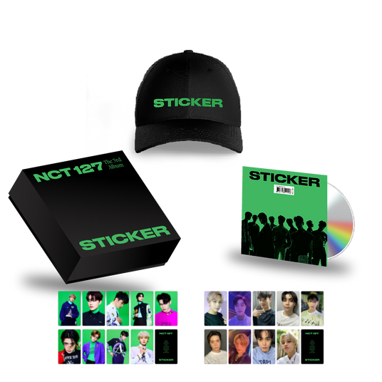 NCT 127 'STICKER' Dad Hat Deluxe Box