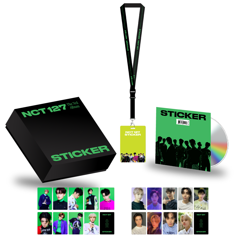 NCT 127 'STICKER' Lanyard + ID Card Set Deluxe Box – NCT 127 