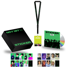 NCT 127 'STICKER' Lanyard + ID Card Set Deluxe Box