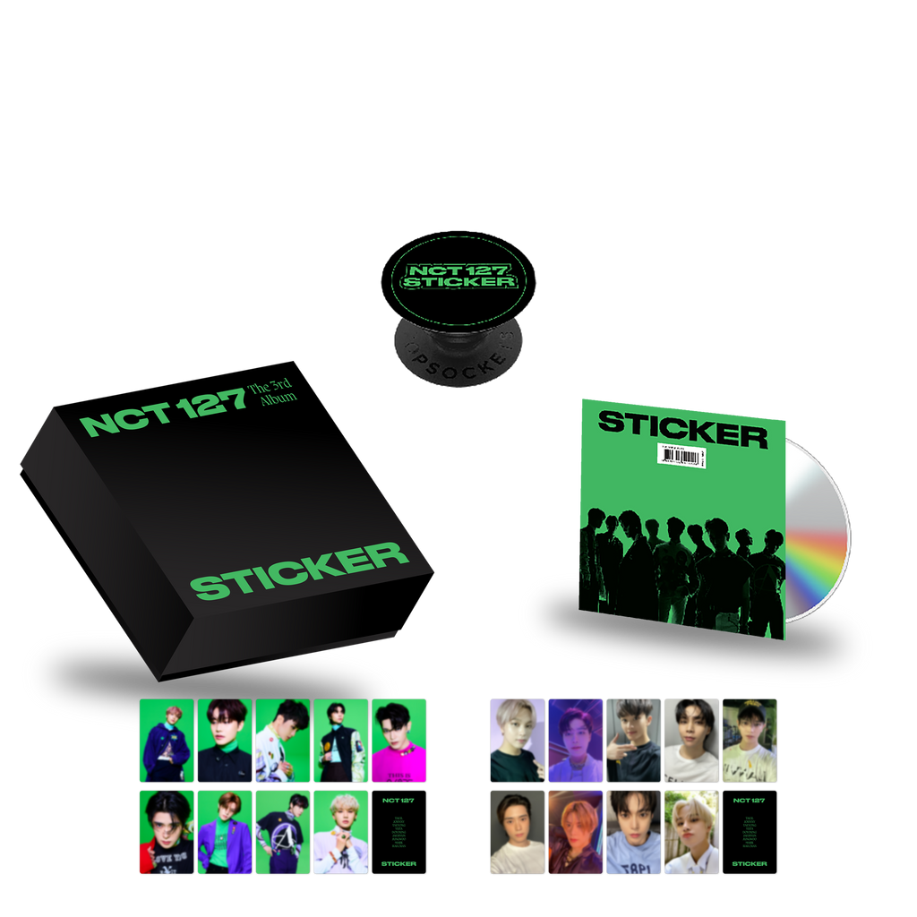 NCT 127 'STICKER' PopSockets Deluxe Box