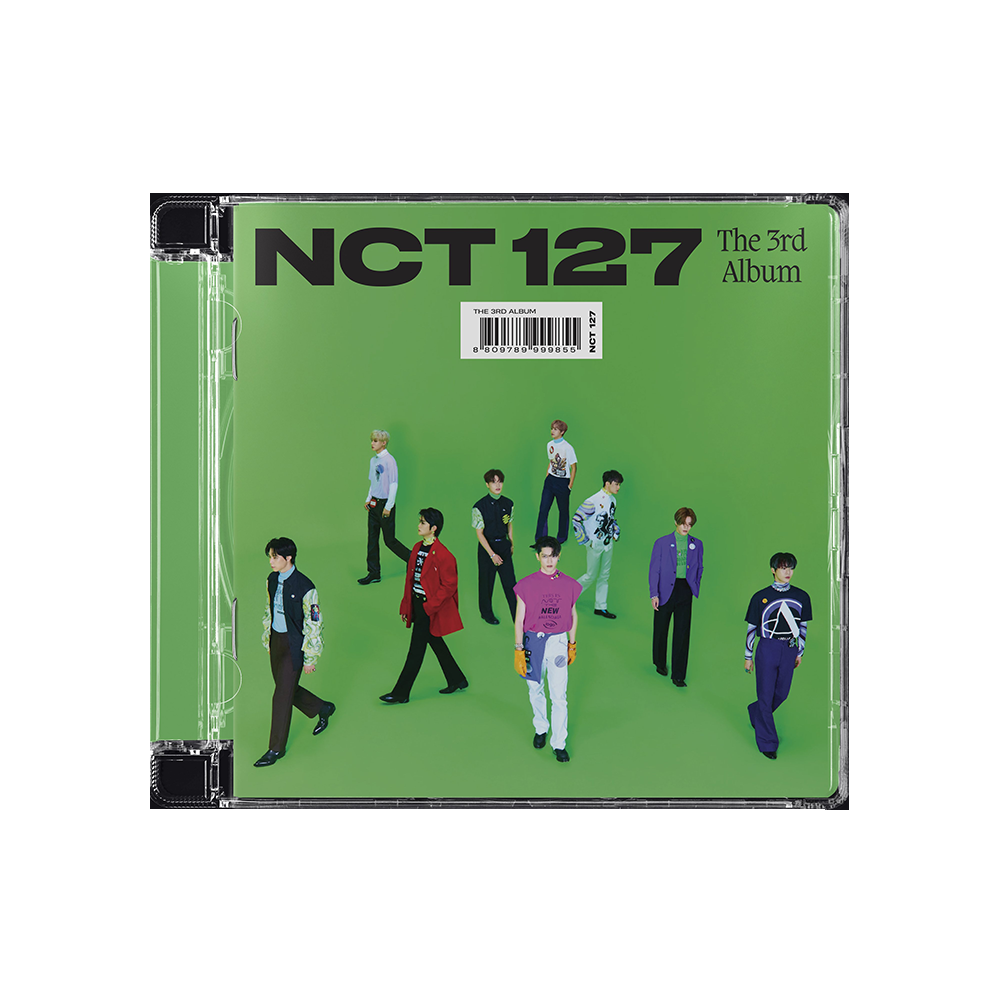 NCT 127 The 3rd Album 'Sticker' (Jewel Case General Ver.)