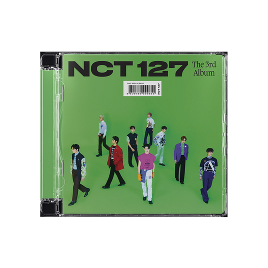 NCT 127 The 3rd Album 'Sticker' (Jewel Case General Ver.)
