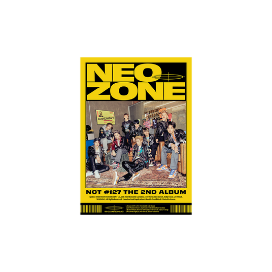 The Second Album 'NCT #127 Neo Zone' (N Ver.) CD + Digital Album