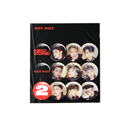 NCT 127 Pin Badge Set + Digital Album