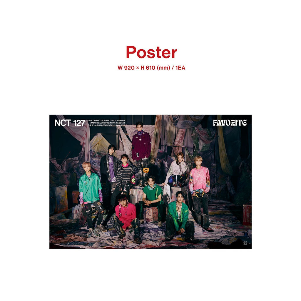 NCT 127 The 3rd Album Repackage 'Favorite' (Kit Ver.) – NCT 127 