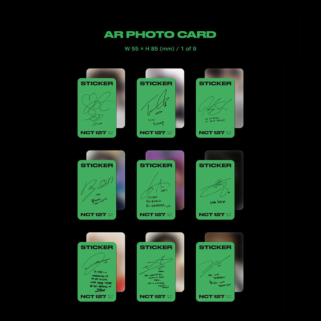 NCT 127 The 3rd Album 'Sticker' (Jewel Case Ver.) – NCT 127 